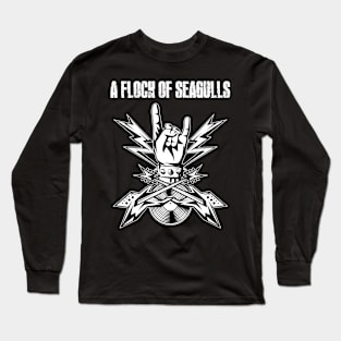 FLOCK SEAGULLS BAND Long Sleeve T-Shirt